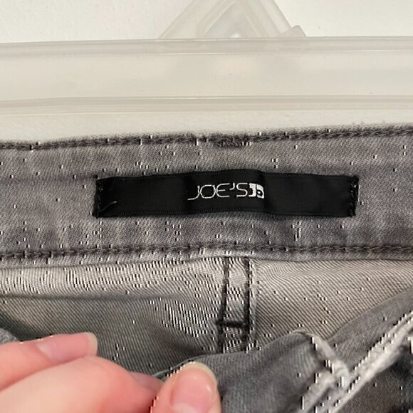 JOE'S JEANS JOES JEANS Skinny Ankle Jeans Gray Faded Stretch Cropped Crop 26 W26 - Picture 4 of 12